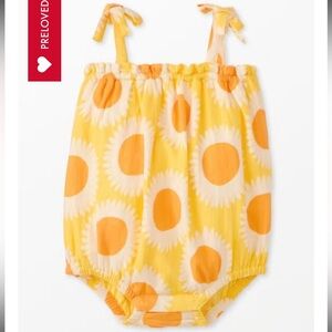 Hanna Andersson Baby Print Muslin Bubble Romper